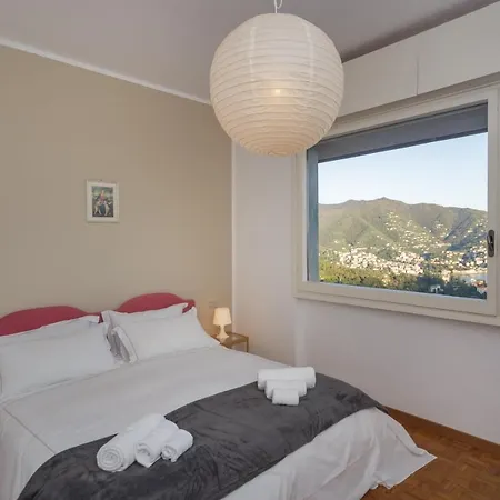 شقة Casa Linda Vista Da Sogno, Piscina E Tennis راباللو