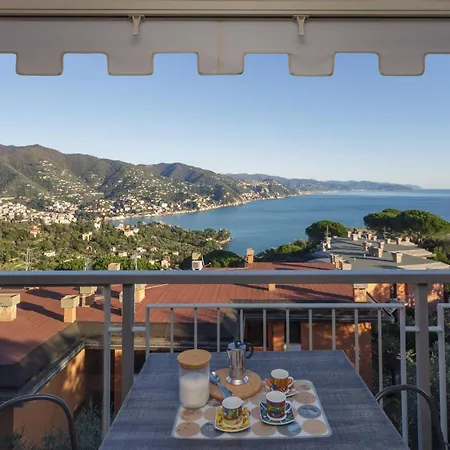 Apartment Casa Linda Vista Da Sogno, Piscina E Tennis Rapallo